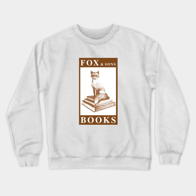 Fox & Sons Books Crewneck Sweatshirt by BobbyShaftoe